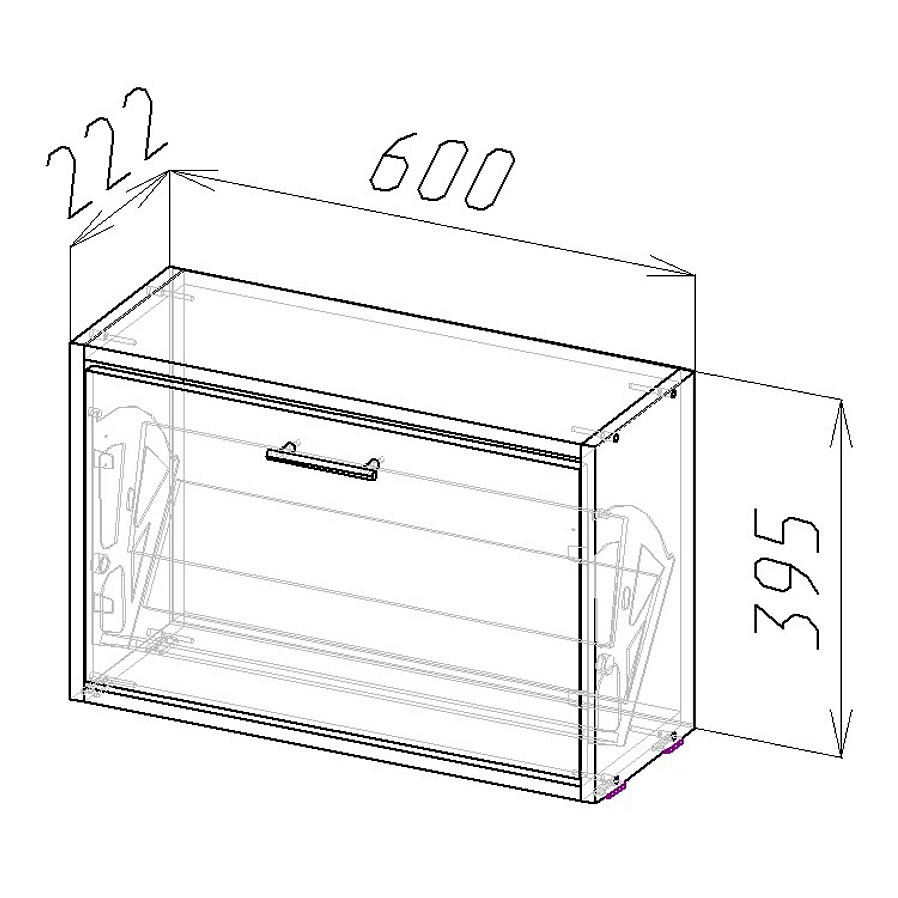 шкаф для обуви схема