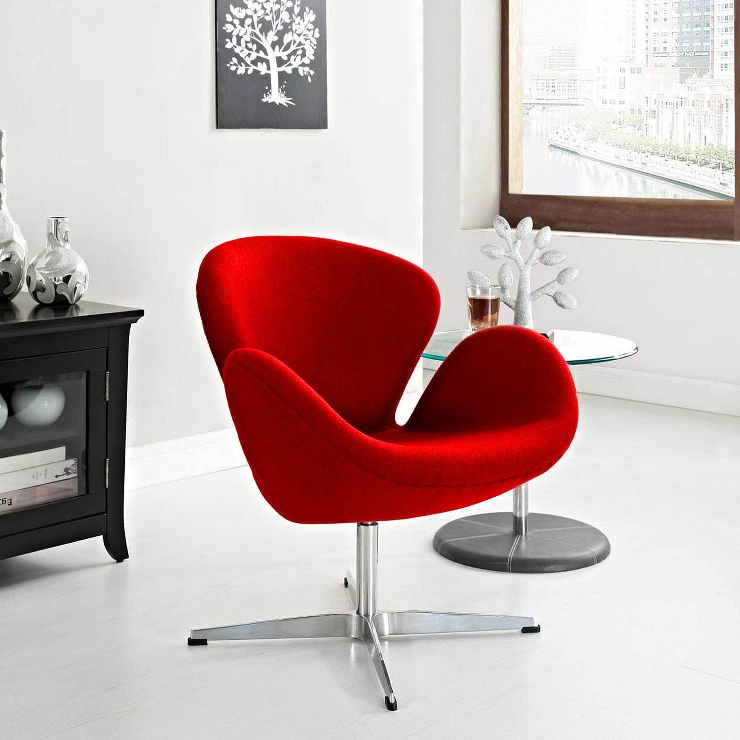 Современные кресла для гостиной. Кресло Swan Chair, красный. Кресло Bradex Home Swan Chair. Кресло Bradex Home Swan Chair, красный. Кресло Swan Arne Jacobsen a062 красная экокожа.