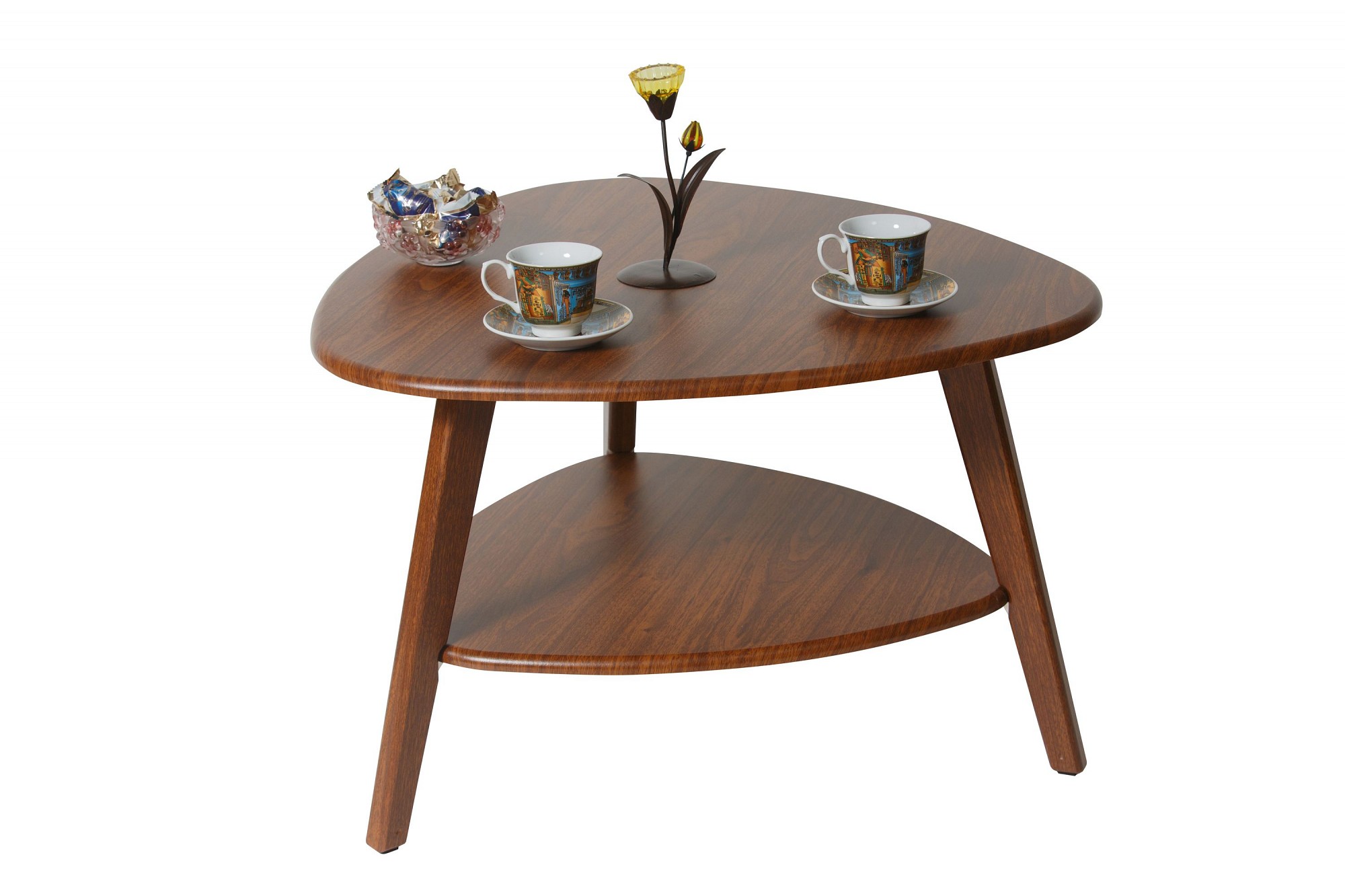 Левбаккен придиванный столик классический коричневый77x39 см
