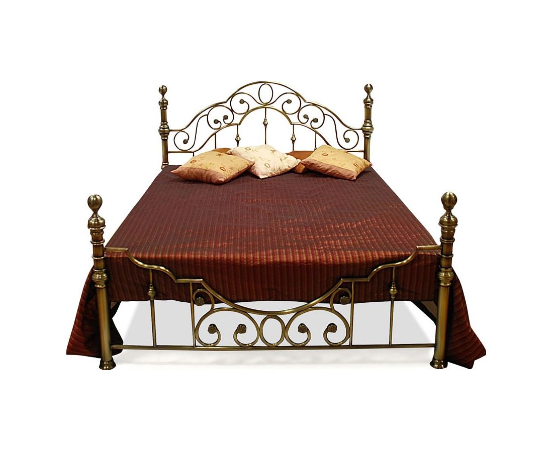 Кровать TETCHAIR Victoria 160x200, цвет античная медь
