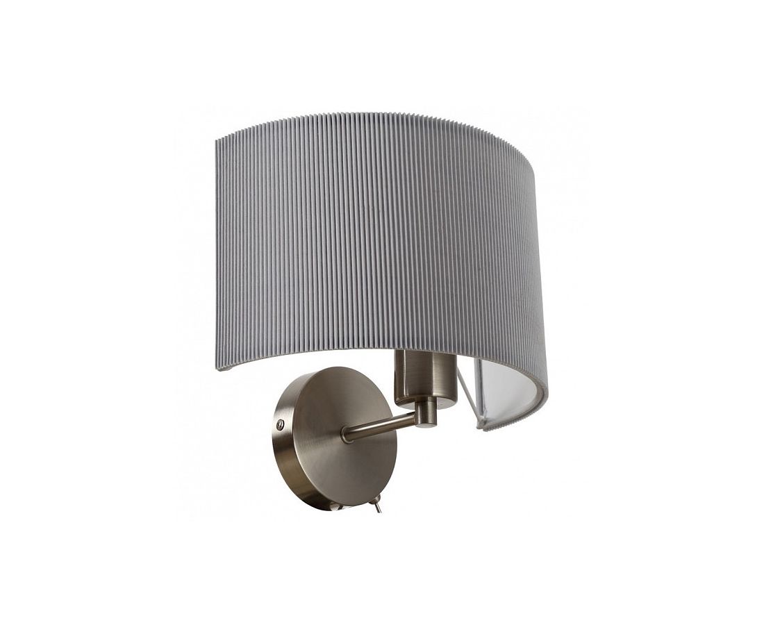 Светильник настенный серый. Бра Arte Lamp a1021ap-1ss. Бра серый.