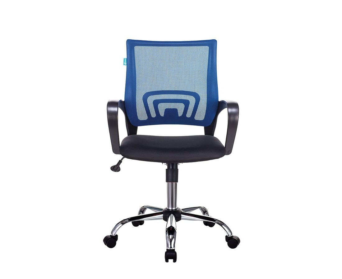 Кресло бюрократ ch 696 на колесиках ткань серый