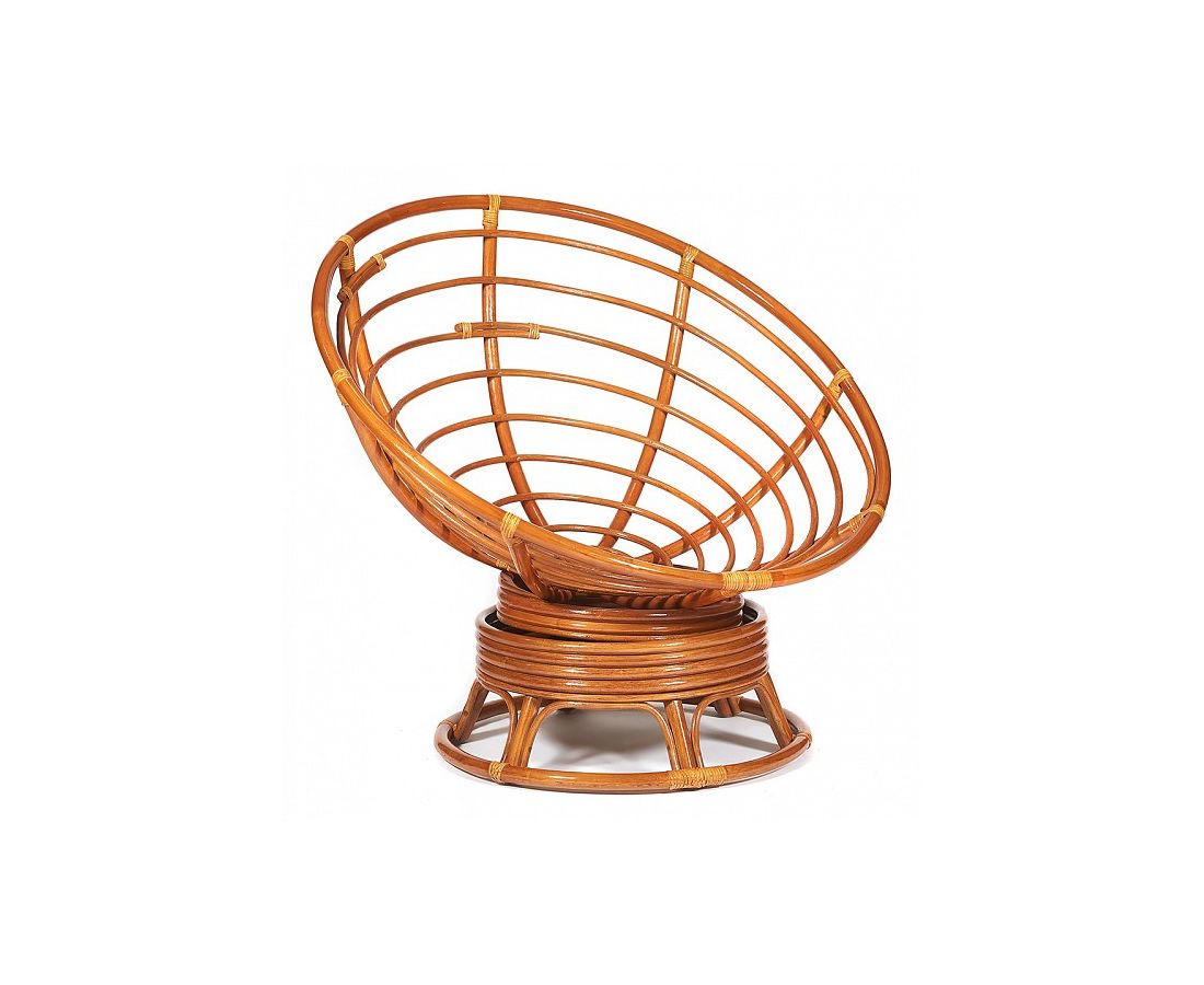 Кресло качалка папасан из ротанга размеры