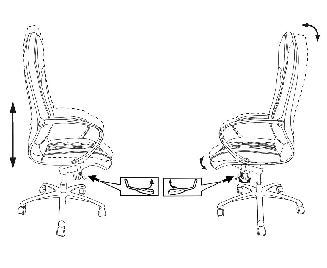 механизм регулировки компьютерного кресла