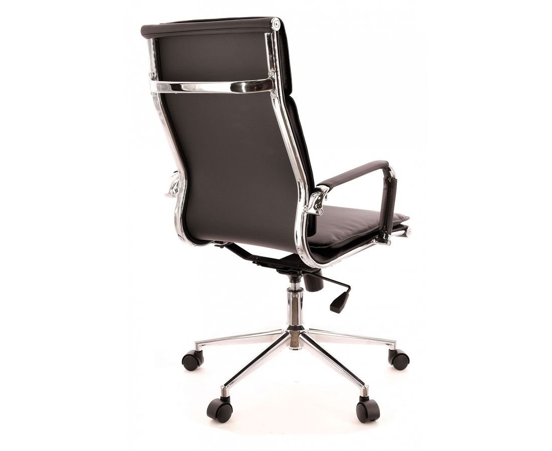 Компьютерное кресло everprof rio t для руководителя обивка искусственная кожа цвет черный