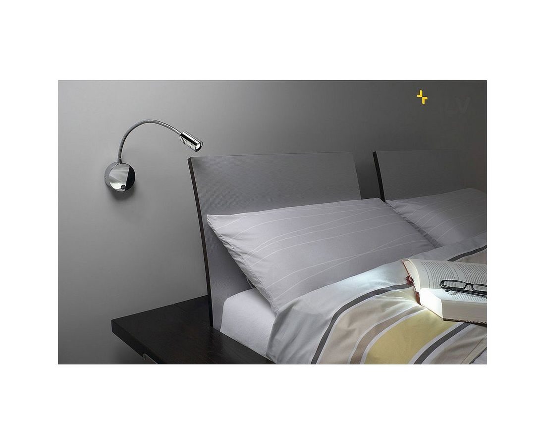 Светильник для кровати на гибкой ножке для кровати в спальню