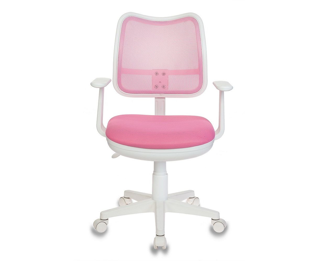 Кресло детское бюрократ ch w797 розовый