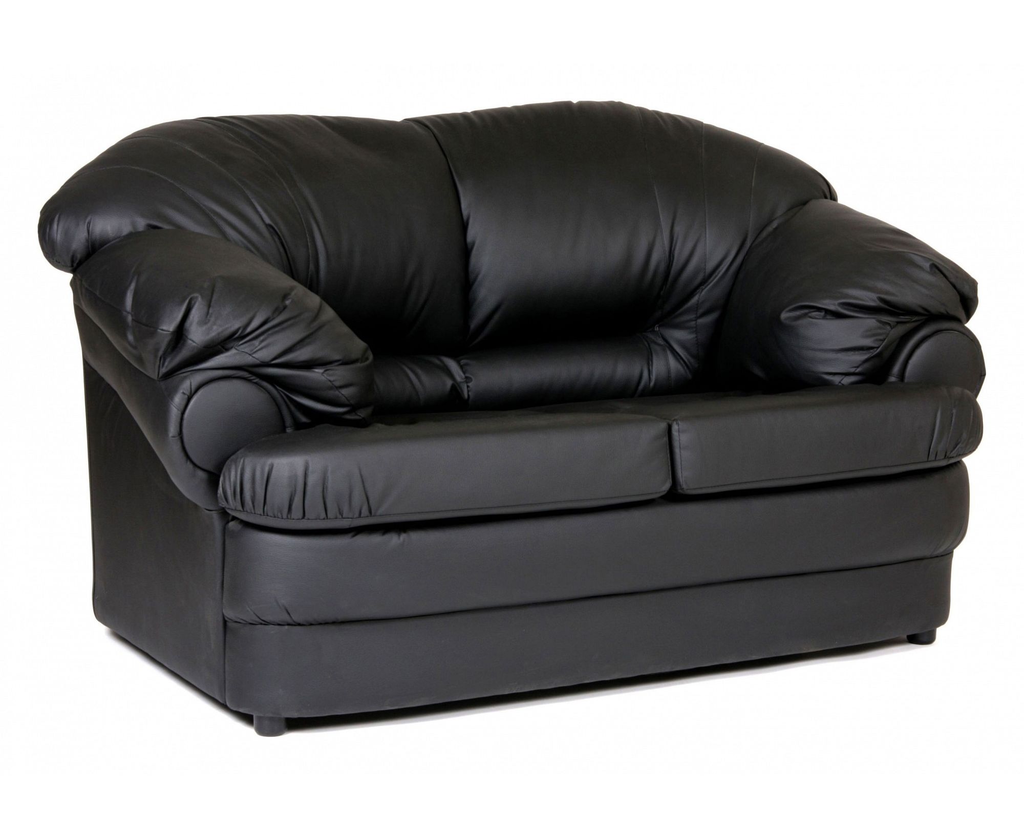 кожаный раскладной диван 140