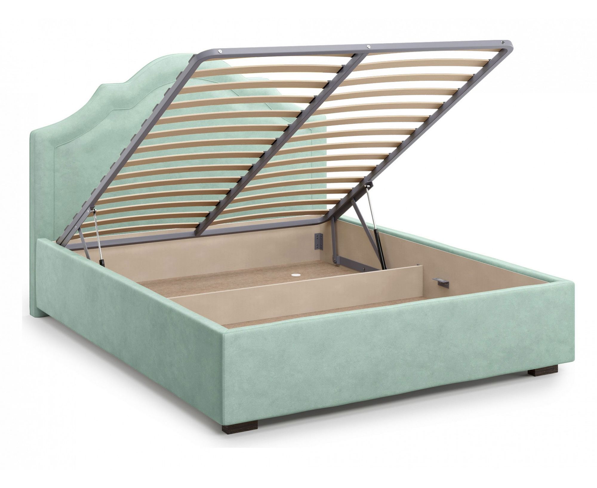 хофф кровать двуспальная 160х200 см с подъемным механизмом
