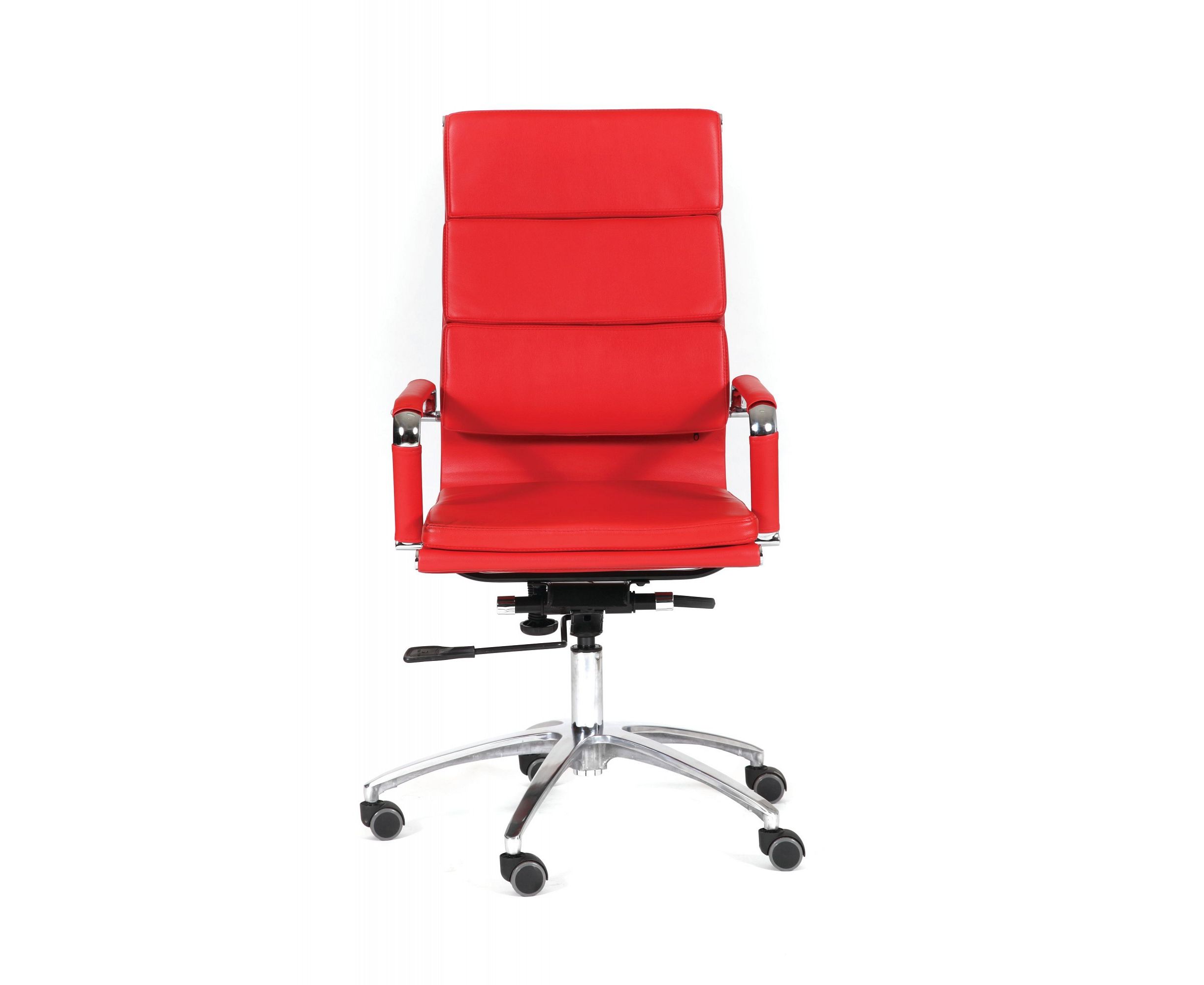 Кресло офисное черно красное