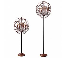  Торшер Foucaults orb crystal  LOFT1897FT, фото 1 