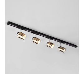  Спот Leonardo 20076/4 хром/античная бронза, фото 1 