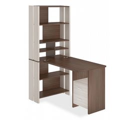  Стол компьютерный Домино Лайт СТЛ-ОВХ+С100Прям, фото 1 