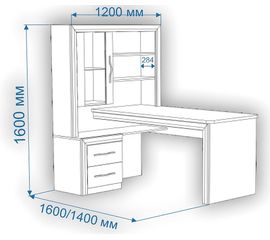  Стол компьютерный СтУ-140, фото 1 