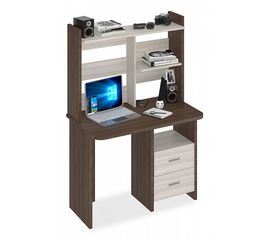  Стол компьютерный Домино Lite СКЛ-Прям100Р+НКЛ-100, фото 1 