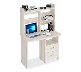  Стол компьютерный Домино Lite СКЛ-Прям100Р+НКЛ-100, фото 1 