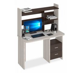  Стол компьютерный Домино Lite СКЛ-Прям120Р+НКЛ-120, фото 1 