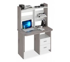  Стол компьютерный Домино Lite СКЛ-Прям100Р+НКЛ-100, фото 1 