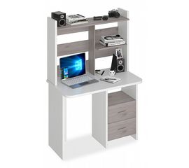  Стол компьютерный Домино Lite СКЛ-Прям100Р+НКЛ-100, фото 1 