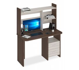  Стол компьютерный Домино Lite СКЛ-Прям120Р+НКЛ-120, фото 1 