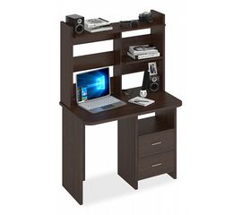  Стол компьютерный Домино Lite СКЛ-Прям100Р+НКЛ-100, фото 1 