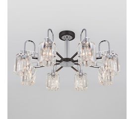  Люстра на штанге Tenia 70090/8 графит, фото 1 