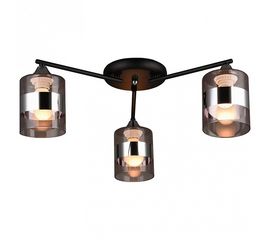  Потолочная люстра 0877 MD.0877-3-S BK+CH, фото 1 