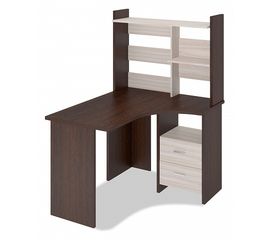  Стол компьютерный Домино Лайт СКЛ-Угл120+НКЛ-100, фото 1 