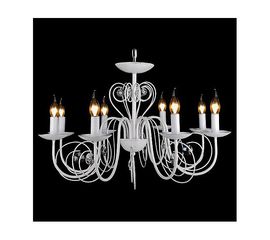  Подвесная люстра Tomas 60018/8 белый с золотом, фото 1 