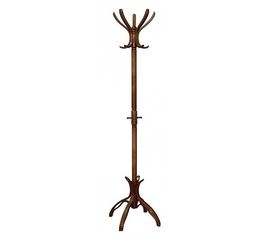  Вешалка-стойка В-12Н средне-коричневая, фото 1 