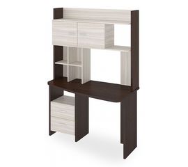  Стол компьютерный Домино Lite СКЛ-Крл120+НКЛХ-120 ВК ПРАВ, фото 1 