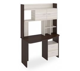  Стол компьютерный Домино Lite СКЛ-Крл120+НКЛХ-120 ВК ЛЕВ, фото 1 