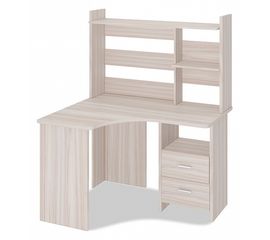  Стол компьютерный Домино Лайт СКЛ-Угл120+НКЛ-120, фото 1 