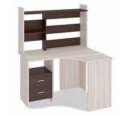  Стол компьютерный Домино Лайт СКЛ-Угл120+НКЛ-120, фото 1 