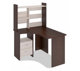  Стол компьютерный Домино Лайт СКЛ-Угл120+НКЛ-100, фото 1 