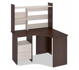  Стол компьютерный Домино Лайт СКЛ-Угл120+НКЛ-120, фото 1 