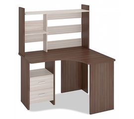  Стол компьютерный Домино Лайт СКЛ-Угл120+НКЛ-120, фото 1 