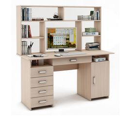  Стол компьютерный Лайт-8Я СН, фото 1 