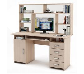  Стол компьютерный Лайт-7К СН, фото 1 