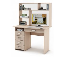  Стол компьютерный Лайт-4Я СН, фото 1 