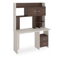  Стол компьютерный Домино Lite СКЛ-Прям130+НКЛХ-130 КШ, фото 1 