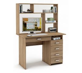  Стол компьютерный Лайт-5Я СН, фото 1 