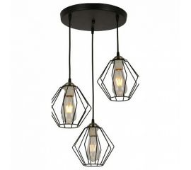  Подвесной светильник 3099 MD.3099-3-P BK+AB, фото 1 