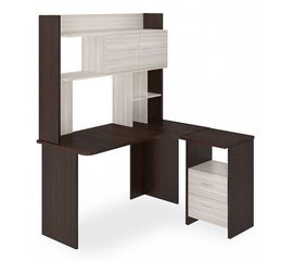  Стол компьютерный Домино Lite СКЛ-Угл130+НКЛХ-130 ВК ПРАВ, фото 1 