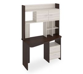  Стол компьютерный Домино Lite СКЛ-Трап120+НКЛХ-120 ВК ЛЕВ, фото 1 