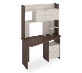  Стол компьютерный Домино Lite СКЛ-Трап120+НКЛХ-120 ШК ЛЕВ, фото 1 