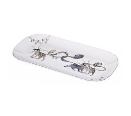  Блюдо декоративное (28х14.5 см) Котики 264-869, фото 1 