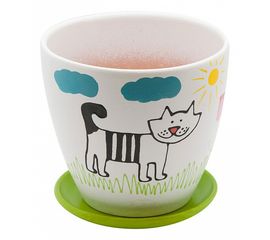  Горшок (14.6х14.6х13.5 см) ВН-08 BH-08-1, фото 1 