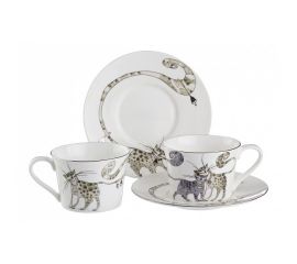  Набор из 2 чайных пар Котики 264-400, фото 1 