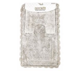  Набор из 2 ковриков для ванной Cleo S.311серая, фото 1 